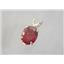 P020, Garnet CZ, 14K Gold Pendant