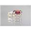 P020, Garnet CZ, 14K Gold Pendant
