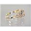 10K, 14K or 18K Gold Ladies Ring, Champagne CZ, R137