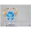 10K, 14K or 18K Gold Ladies Ring, Swiss Blue Topaz, R139
