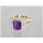 10K, 14K or 18K Gold Ladies Ring, Amethyst, R171