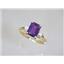10K, 14K or 18K Gold Ladies Ring, Amethyst, R171