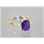 10K, 14K or 18K Gold Ladies Ring, Amethyst, R171