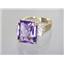 10K, 14K or 18K Gold Ladies Ring, Amethyst, R183
