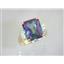 10K, 14K or 18K Gold Ladies Ring, Mystic Fire Topaz, R183