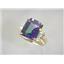 10K, 14K or 18K Gold Ladies Ring, Mystic Fire Topaz, R183