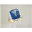 10K, 14K or 18K Gold Ladies Ring, Neptune Garden Topaz, R183