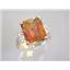 10K, 14K or 18K Gold Ladies Ring, Twilight Fire Topaz, R183