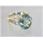 10K, 14K or 18K Gold Ladies Ring, Green Amethyst, R244