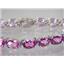 SB002, Pure Pink Topaz, 925 Sterling Silver Bracelet
