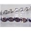 SB002, Smoky Quartz, 925 Sterling Silver Bracelet
