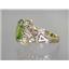 10K, 14K or 18K Gold Ladies Ring, Natural Manchurian Peridot, R114