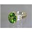 10K, 14K or 18K Gold Ladies Ring, Peridot, R244