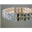 B001, Neptune Garden Topaz Gold Bracelet