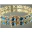 B001, London Blue Topaz Gold Bracelet