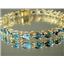 B001, London Blue Topaz Gold Bracelet