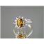 SR235, Citrine, 925 Sterling Silver Ring