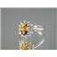 SR235, Citrine, 925 Sterling Silver Ring