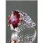 SR260, Crimson Topaz 925 Sterling Silver Ring