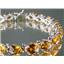 SB002, Citrine, 925 Sterling Silver Bracelet