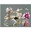 14k Gold Leverback Earrings, Pure Pink Topaz, E017