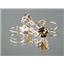 14k Gold Leverback Earrings, Smoky Quartz, E017