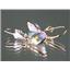 14k Gold Leverback Earrings, Mercury Mist Topaz, E121