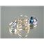 14k Gold Leverback Earrings, Neptune Garden Topaz, E221