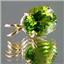 P040, Peridot 14k Gold Pendant
