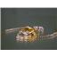 14k Gold Threader Earrings, Citrine, E005