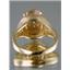 10K, 14K or 18K Gold Ladies Ring, Twilight Fire Topaz, R057