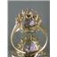 10K, 14K or 18K Gold Ladies Ring, Neptune Garden Topaz, R283