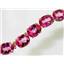 B003, Pure Pink Topaz Gold Bracelet