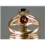 10K, 14K or 18K Gold Ladies Ring, Mozambique Garnet, R139
