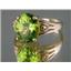 10K, 14K or 18K Gold Ladies Ring, Manchurian Peridot, R139