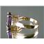 10K, 14K or 18K Gold Ladies Ring, Amethyst, R221