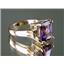 10K, 14K or 18K Gold Ladies Ring, Amethyst, R221