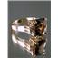 10K, 14K or 18K Gold Ladies Ring, Smoky Quartz, R221