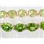B003, Peridot, Gold Bracelet