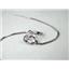 925 Sterling Silver Threader Earrings, Cubic Zirconia, SE005