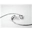 925 Sterling Silver Threader Earrings, Cubic Zirconia, SE005