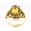 10K, 14K or 18K Gold Ladies Ring, Citrine, R004