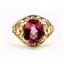 10K, 14K or 18K Gold Ladies Ring, Pure Pink Topaz, R004