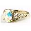10K, 14K or 18K Gold Ladies Ring, Mercury Mist Topaz, R005