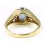 10K, 14K or 18K Gold Ladies Ring, Neptune Garden Topaz, R005