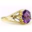 10K, 14K or 18K Gold Ladies Ring, Amethyst, R137