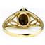 10K, 14K or 18K Gold Ladies Ring, Smoky Quartz, R137