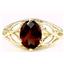 10K, 14K or 18K Gold Ladies Ring, Mozambique Garnet, R137