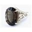 Sterling Silver Ladies Ring, Smoky Quartz, SR049