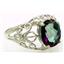 SR162, Mystic Fire Topaz, 925 Sterling Silver Ring